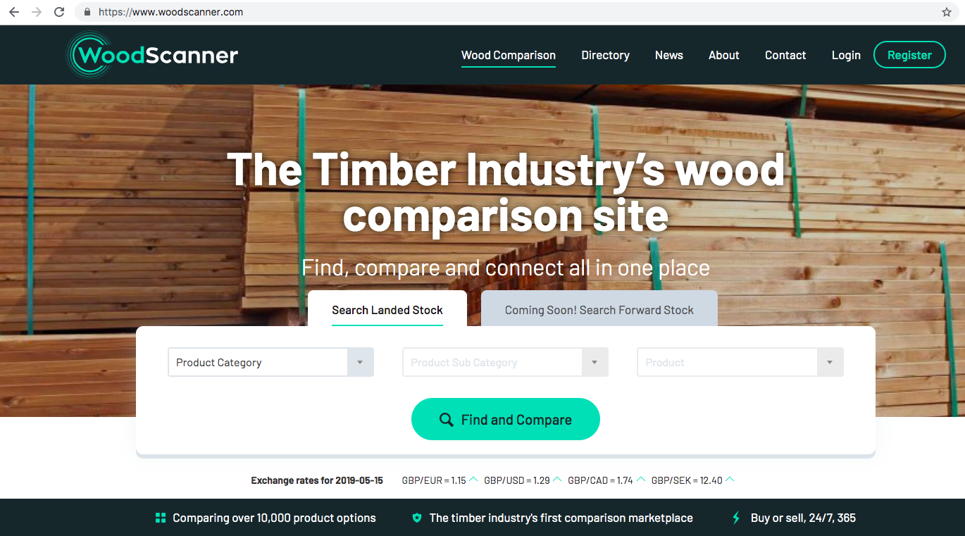 We are very proud to have launched WoodScanner.com